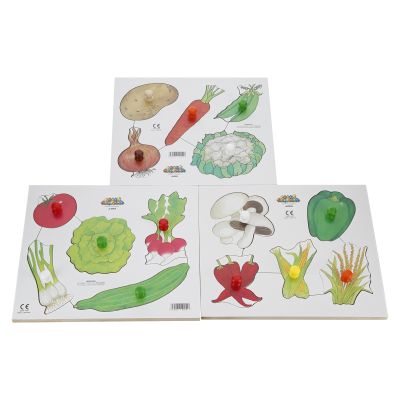 VEGETABLE PEG PUZZLE