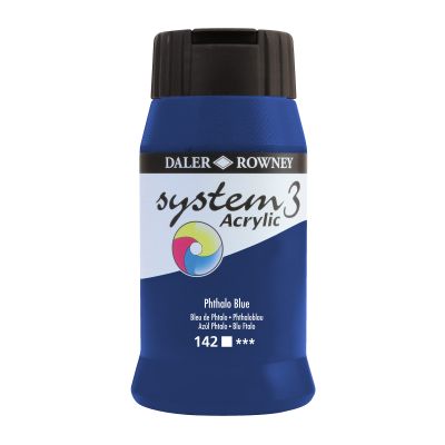 SYSTEM 3 PHTHALO BLUE 500ML