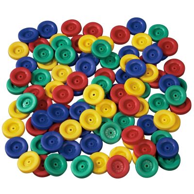 WHEELS PLASTIC 40 X 8MM PK100