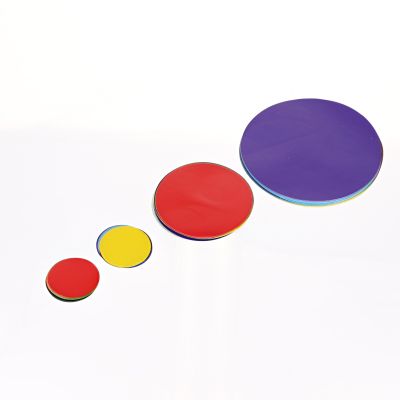 GUMMED CIRCLES ASSORTED PK300