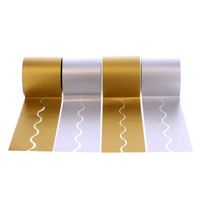 SELF ADHESIVE SCALLOPED BORDER ROLLS MET