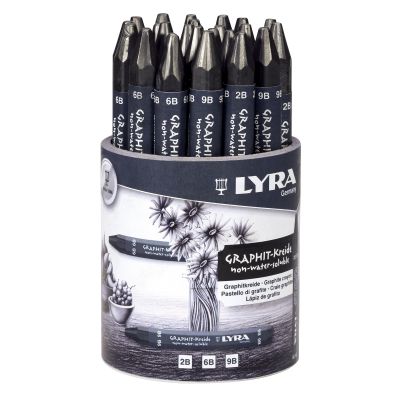 CRAYONS LYRA GRAPHITE TUB 24