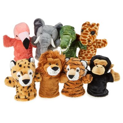 WILDLIFE ANIMAL HAND PUPPETS