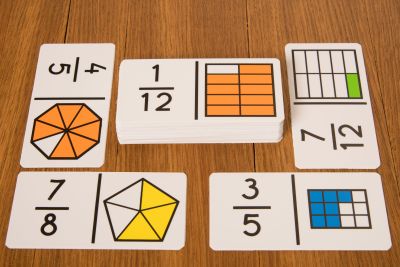 FIRST FRACTION DOMINOES