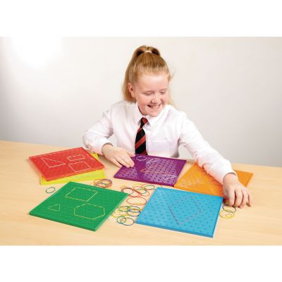 GEOBOARDS 6 COLOURS 230MM