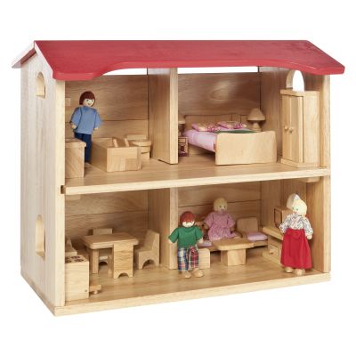 TWO STOREY DOLLS HOUSE