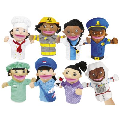 COMMUNITY HELPERS HAND PUPPETS