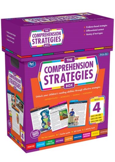 THE COMPREHENSION STRATEGIES BOX 4