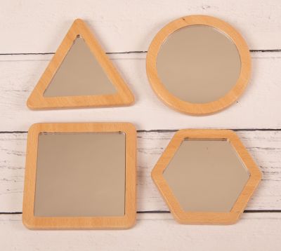 LITTLE LOOKING MIRROR SHAPES - SET OF 4