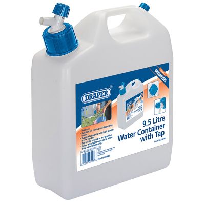 WATER CONTAINER WITH TAP 9.5L