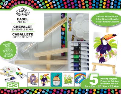 ROYAL LANGNICKEL EASEL SET 23 PIECE