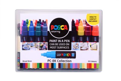 POSCA ASSORTED CLASSPACK PC-8K