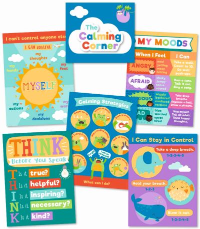 CALMING STRATEGIES POSTER SET