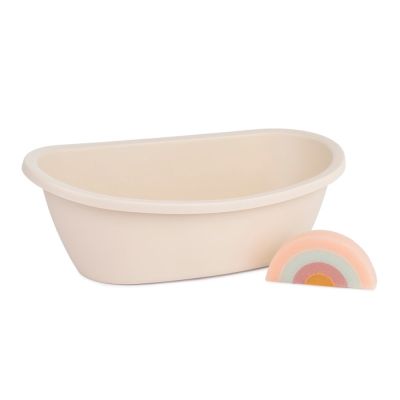 BIOPLASTIC DOLLS BATHTUB AND SPONGE