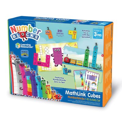 MATHLINK CUBES NUMBERBLOCKS 1-10 ACTIVIT