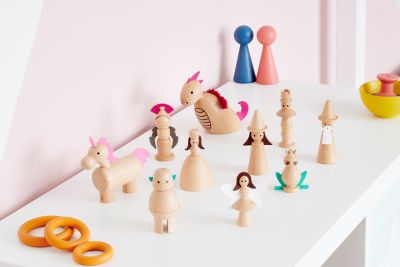 WOODEN ENCHANTED FIGURES