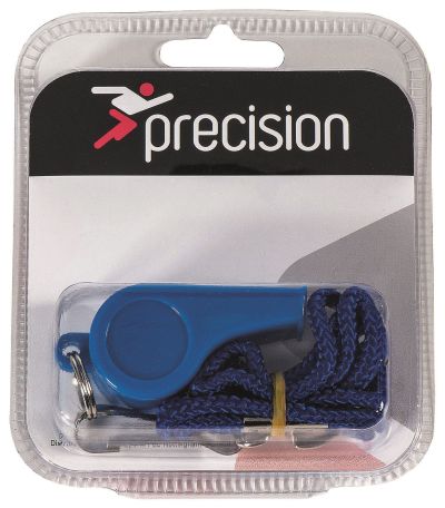 PRECISION PLASTIC WHISTLE AND LANYARD