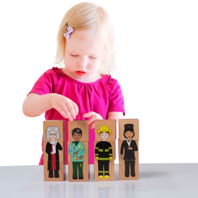 OUR COMMUNITY WOODEN BLOCKS