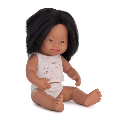 BABY DOLL HISPANIC GIRL WITH DOWN SYNDRO