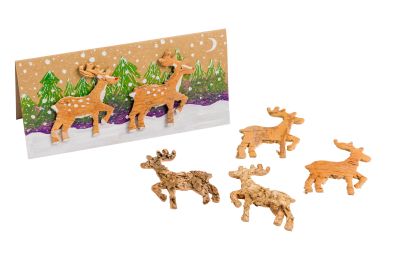 REINDEER BARK SHAPES