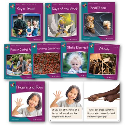 PHASE 5 NON- FICTION READERS - PACK OF 8