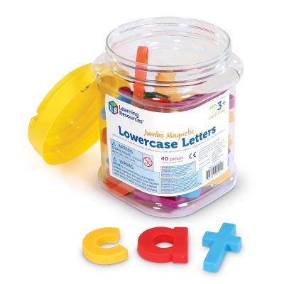 JUMBO LOWERCASE MAGNETIC LETTERS - SET O