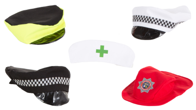 OCCUPATIONAL HATS SET - PACK OF 5