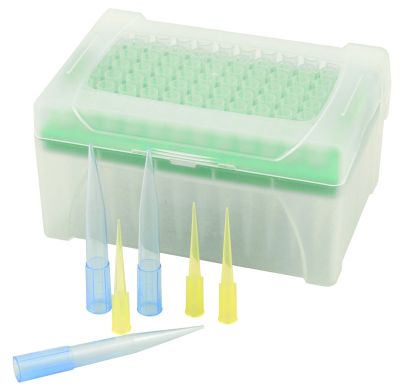 TIPS FOR MICROPIPETTE RACKED  200L PK96