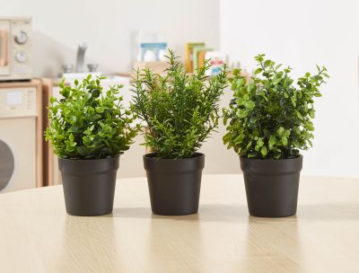 ARTIFICIAL POTTED PLANTS PACK OF 3