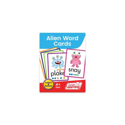 JL ALIEN WORD CARDS