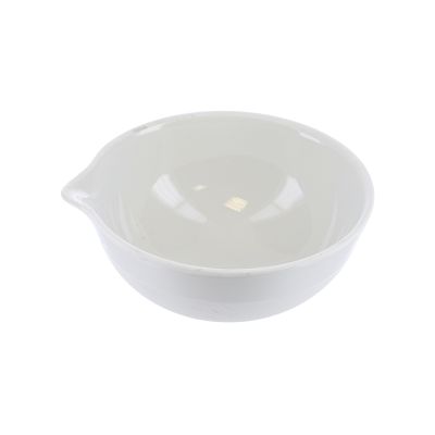 ROUND BOTT PORCELAIN EVAP BASIN 107ML P5