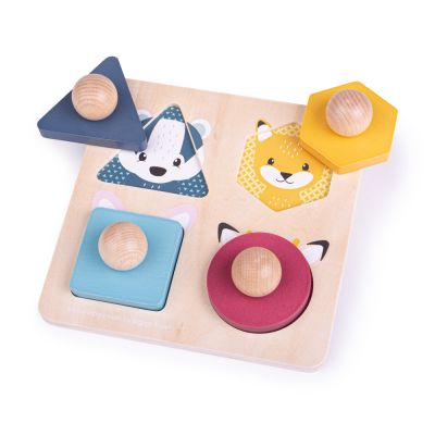 FSC WOODLAND ANIMAL SHAPE PUZZZLE