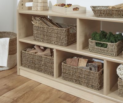 SEAGRASS RECTANGLE STORAGE BASKETS SET 3