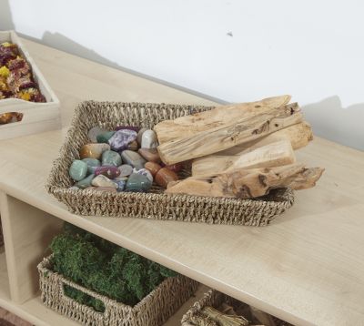 SEAGRASS RECTANGULAR STORAGE TRAY