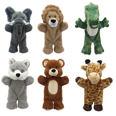 ECO WALKING PUPPETS WILD ANIMALS PACK