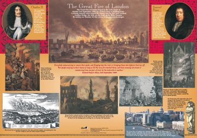 GREAT FIRE OF LONDON POSTER