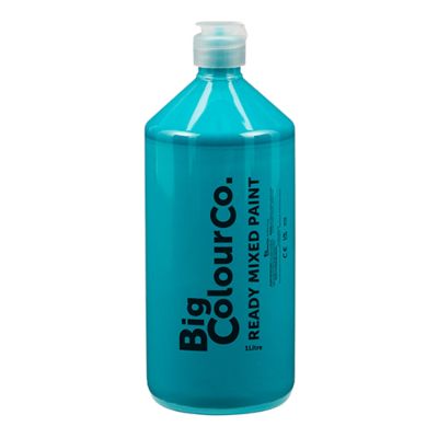 READY MIX LIQUID PAINT TURQUOISE 1 LITRE