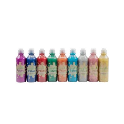 BIO GLITTER PAINT ASSORTED PACK OF 9