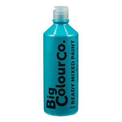 RM WASHABLE PAINT 600ML TURQUOISE PK6