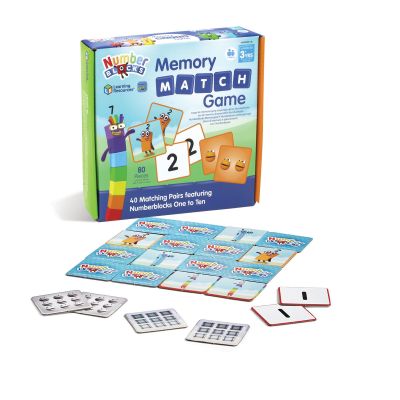 NUMBERBLOCKS MEMORY MATCH GAME