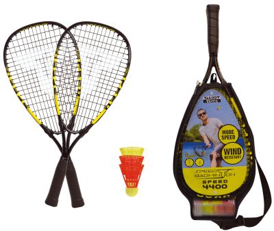 SPEED BADMINTON RACKET  BALL SET - 4400