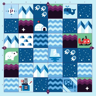 CUBETTO MAPS - POLAR EXPEDITION