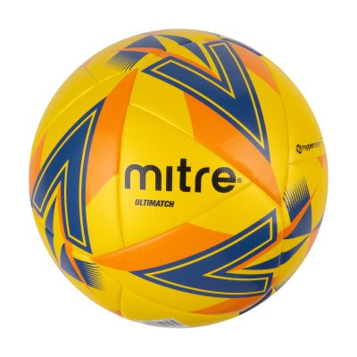 MITRE ULTIMATCH FOOTBALL - YELLOW - 3