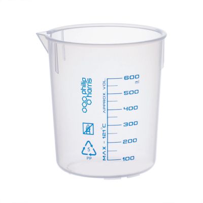 POLYPROPYLENE BEAKER - 500 X 50ML