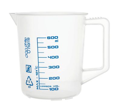 POLYPROPYLENE MEASURING JUG - 600ML