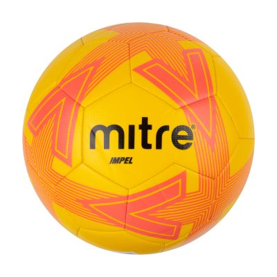 MITRE IMPEL FOOTBALL YELLOW ORANGE SIZE5