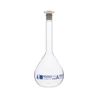 FLASK VOLUMETRIC CLASS A CAP 1000ML24 29