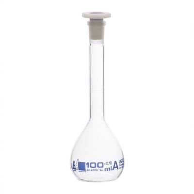 FLASK VOLUMETRIC CLASS A CAP 100ML14 23