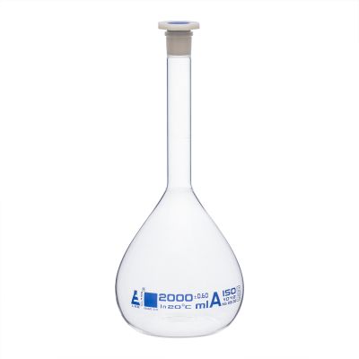 FLASK VOLUMETRIC CLASS A CAP 2000ML29 32