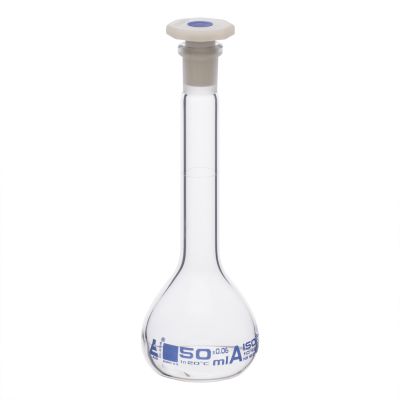 FLASK VOLUMETRIC CLASS A CAP  50ML 12 21